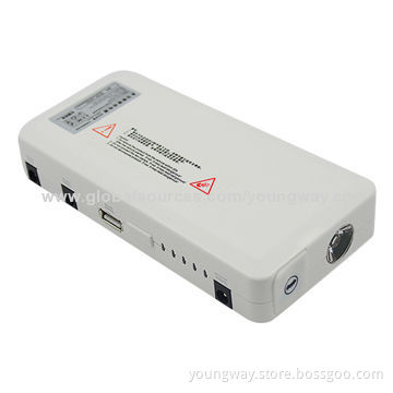 Car Emergency Power Bank with 12,000mAh Capacity, Measures 165*89*29mm